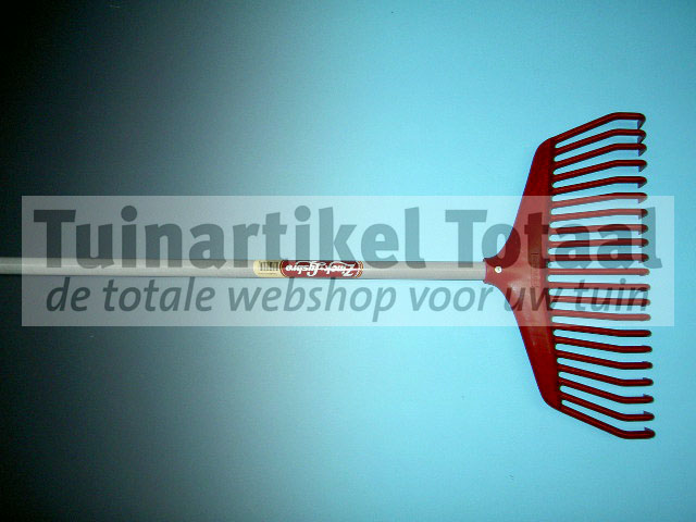 Afbeelding Gazonhark Norge glasfiber met steel 130cm door Tuinartikeltotaal.nl