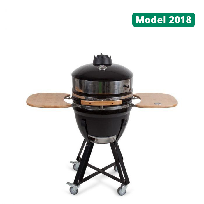 PATTON KAMADO GRILL 21 MEAT AND PIZZA EDITION ZWART INCL. BLUETOOTH CONTROL